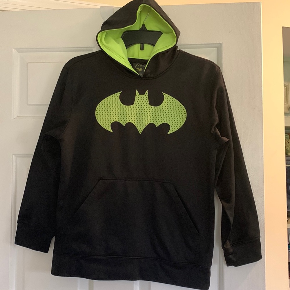 Batman Pull-over Hoodie Sweatshirt size Medium